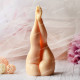 Silicone mold - Big 20 cm/8'' Female curvy sexy Legs 3D - for making soaps, candles and figurines