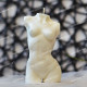 Silicone mold - Athletic female torso 3D - for making soaps, candles and figurines