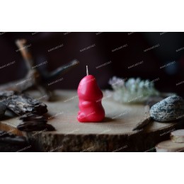 Silicone mold - Little Smiling cartoon penis 50mm - for making soaps, candles and figurines