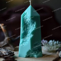 Crystal Silicone Molds for Candles, Soap, and Resin Casting