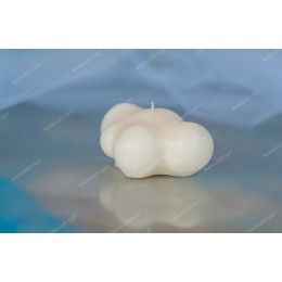Silicone mold - Cloud  - for making soaps, candles and figurines