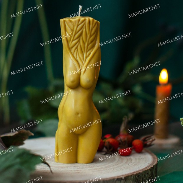 Silicone mold - Fertility Goddess - for making soaps, candles and figurines