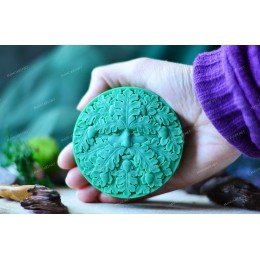 Silicone mold - Green man - for making soaps, candles and figurines