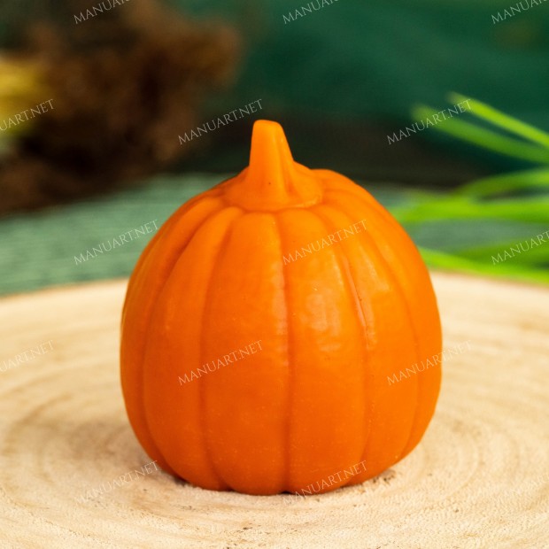 Silicone mold - Little pumpkin #4 - for making soaps, candles and figurines