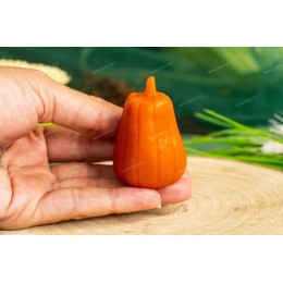 Silicone mold - Little pumpkin #2 - for making soaps, candles and figurines