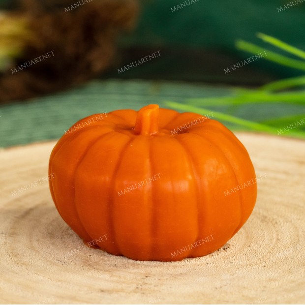 Silicone mold - Little pumpkin #3 - for making soaps, candles and figurines