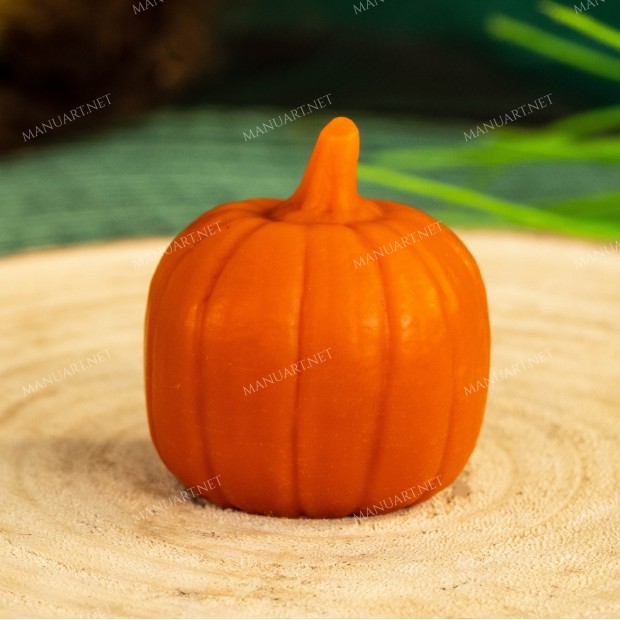 Silicone mold - Little pumpkin #1 - for making soaps, candles and figurines