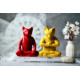 Silicone mold - Namaste cat - for making soaps, candles and figurines