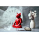 Silicone mold - Sitting zen cat - for making soaps, candles and figurines