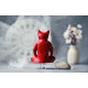 Silicone mold - Sitting zen cat - for making soaps, candles and figurines