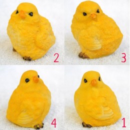 Silicone mold - Little chicken 3D â„–4 - for making soaps, candles and figurines