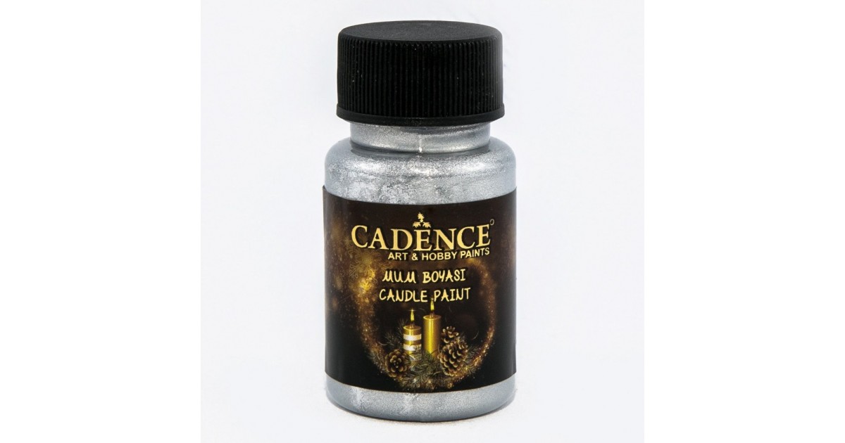 Menthol Cadence Glitter Candle Paint for Candle and Soap Decorating 50ML 