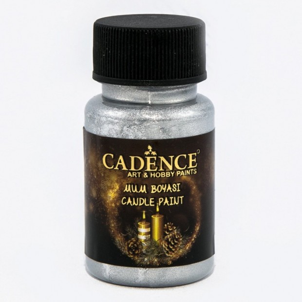 Silver Cadence Glitter - Water based premium quality paint