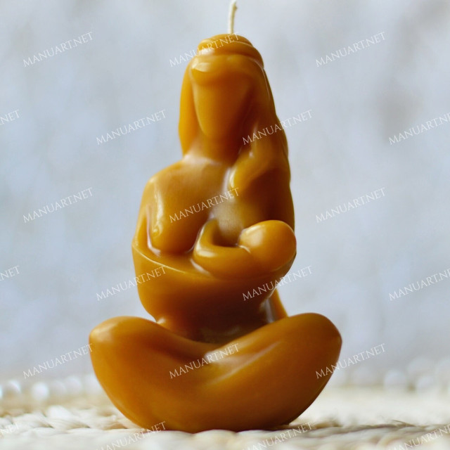 Silicone mold - Breastfeeding mother - for making soaps, candles and figurines