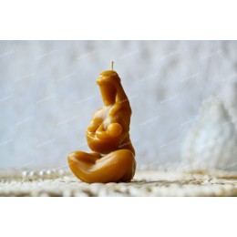 Silicone mold - Breastfeeding mother - for making soaps, candles and figurines
