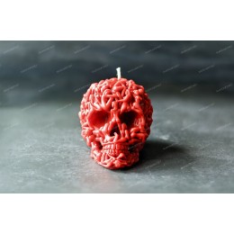 Silicone mold - Woman bodies Skull 3D 75mm - for making soaps, candles and figurines