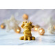 Silicone mold - Cute Christmas reindeer - for making soaps, candles and figurines