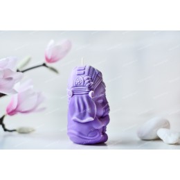 Silicone mold - Ganesha 100mm - for making soaps, candles and figurines