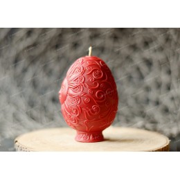 Silicone mold - Easter egg with sun 3D -75mm - for making soaps, candles and figurines
