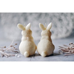 Silicone mold - Beautiful Bunny (standing) - for making soaps, candles and figurines