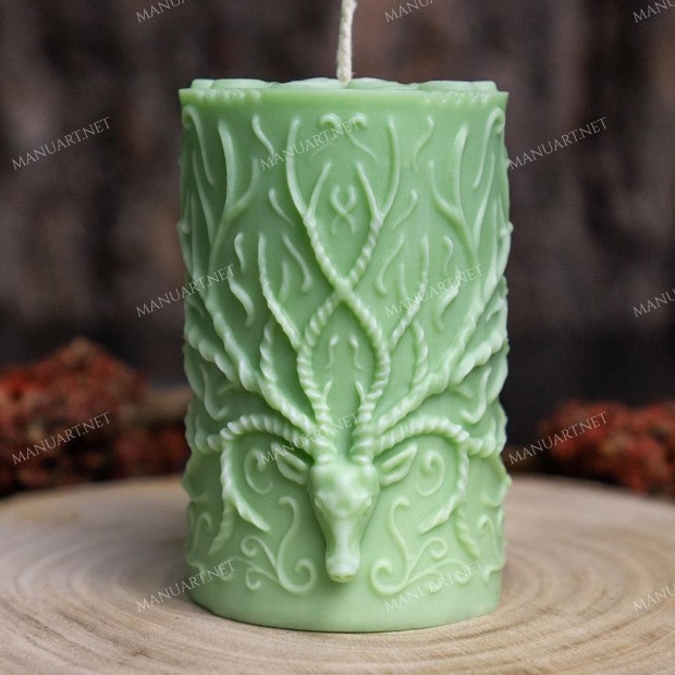 Silicone mold - Forest deer 85mm - for making soaps, candles and figurines