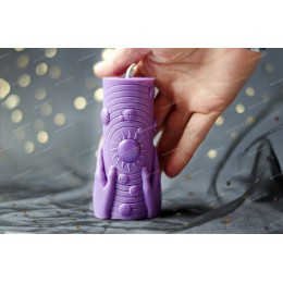 Silicone mold - My Solar System 100mm - for making soaps, candles and figurines