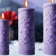 Silicone mold - Moon phases pillar 130mm - for making soaps, candles and figurines