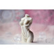 Silicone mold - Female torso in bikini 100mm - for making soaps, candles and figurines