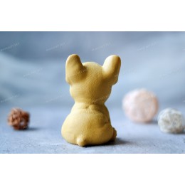 Silicone mold - Big sitting puppy French bulldog