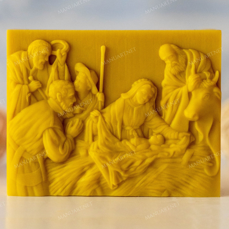 Nativity of Jesus 2D silicone mold