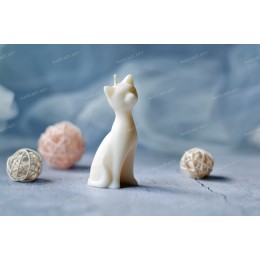 Silicone mold - Elegant Sitting Cat