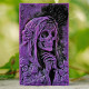 Big Santa Muerte praying food safe silicone mold