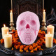 Big Mexican Skull Mold Gothic Candle, Soap, Resin, Plaster - magic, witchcraft, halloween silicone mould
