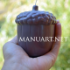 Big Acorn Mold for candles, autumn soap, resin, woodland decor silicone mould