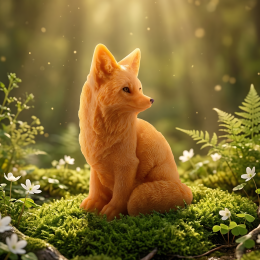Big sitting Fox Big sitting Fox