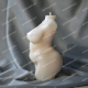 Plus Size Woman Torso mold for candle making, resin goddess silicone mould, 100mm/4inch