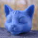 Buddha Cat Head Mold Gothic Style for Candle, Soap, Resin, Chocolate, Witchcraft Silicone Mould