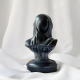 Santa Muerte Mold Skull for Gothic Candles, Soap, Plaster and Resin - Skeleton Silicone Mould