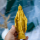 Virgin Mary Mold catholic religious decor altar holy mother Easter soft silicone candle mould