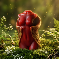 Female #1 torso with wings 3D