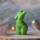 Curvy Woman Torso Mold for Candle, Soap, Resin, Plaster - 100mm 4inch goddess silicone mould