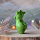 Curvy Woman Torso Mold for Candle, Soap, Resin, Plaster - 100mm 4inch goddess silicone mould