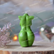 Curvy Woman Torso Mold for Candle, Soap, Resin, Plaster - 100mm 4inch goddess silicone mould