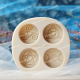 Witchcraft Symbols Mold for Tealight Candles, Celtic Pagan Wax Melts - Wiccan Silicone Mould