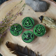 Witchcraft Symbols Mold for Tealight Candles, Celtic Pagan Wax Melts - Wiccan Silicone Mould