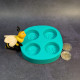 Witchcraft Symbols Mold for Tealight Candles, Celtic Pagan Wax Melts - Wiccan Silicone Mould