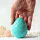 Ornament Easter Egg Mold for candle, soap, resin, plaster, 3inch-75мм silicone mould