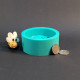 Sleeping Bunny Crescent Moon Mold for Soap Making, Resin - Celestial Night Sky Mould
