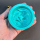 Sleeping Bunny Crescent Moon Mold for Soap Making, Resin - Celestial Night Sky Mould