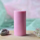 Geode Cylinder Mold for Candles, Resin, Soap, Plaster, Concrete - Crystal Pillar Silicone Mould